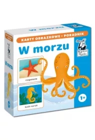 Kapitan Nauka. W morzu (karty obrazkowe + poradnik)