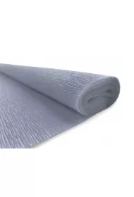 Bibuła marszczona popielata