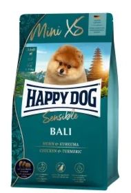 Mini XS Bali, sucha karma, dla dorosłych psów do 5 kg, kurczak i kurkuma