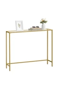 Wąska konsola ze szkła hartowanego