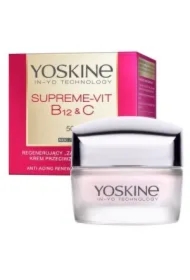 Supreme Vit B12 &amp; C Regenerujący krem przeciwzmarszczkowy na noc 50+