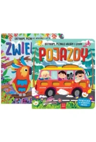 Pakiet Dotykam, poznaję kolory i liczę: Zwierzęta, Pojazdy