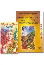 Zestaw Skarby Tarota. Wheel of the Year Tarot, karty i książka