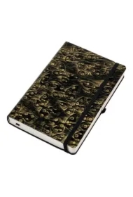 Kalendarz 2026 A5 dzienny Jazz motyl-złoty