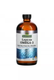 Liquid Omega-3 Deep Sea Fish Oil EPA/DHA suplement diety