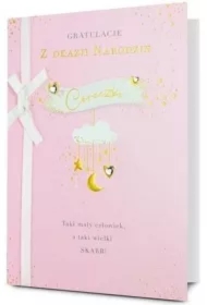 Karnet B6 Narodziny córeczki