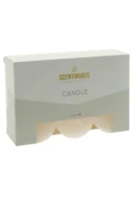 Rustykalna świeca w kolorze Ivory 5x5cm