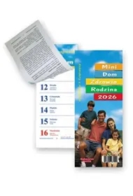 Kalendarz 2026 tyg. magnes mini Dom, Zdrowie...