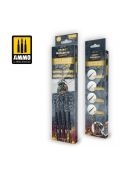 Фото - Збірна модель Wargaming Ammo:  Universe - Marta Kolinsky Figures Premium Brush Set 