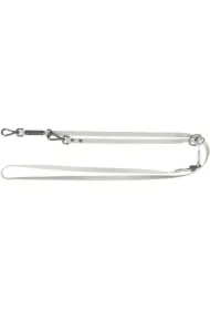 CityStyle, Smycz dla psa, jasnoszara, PVC, S&ndash;M: 2.00 m/13 mm