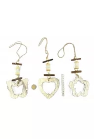 Zawieszka drewniana ze szpulką 39cm MIX