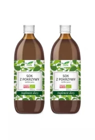 Sok z pokrzywy - suplement diety Zestaw