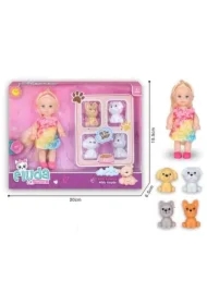 Lalka z akcesoriami
