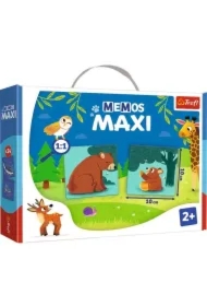 Memos Maxi. Zwierzęta i ich dzieci. Wersja ukraińska