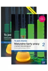 Pakiet To jest chemia 2. Podręcznik i Karty pracy ucznia z kartami laboratoryjnymi dla liceum ogólnokształcącego i technikum. Zakres rozszerzony. Edycja 2024