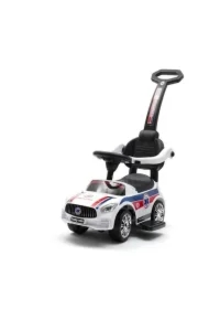 Jeździk z rączką Ambulance biały dźwięk