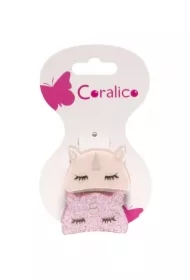 Klipsy akrylowe Jednorożec