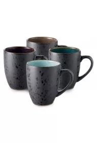 Zestaw kubków z uchem Black/dark 821232