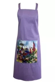 Fartuch kuchenny AP15 Pszczoły w ogrodzie