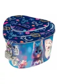 Skarbonka z kłódką serce Cleo i Frank 43