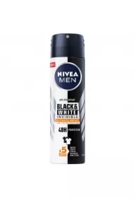 Men Black & White Invisible Ultimate Impact antyperspirant spray