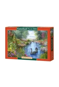 Puzzle 1500 el. Kopia Czarne Łabędzie Andres Orpinas