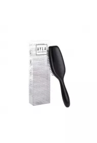 Ayla Hair Brush szczotka do włosów z elastycznym nylonowym włosiem Black