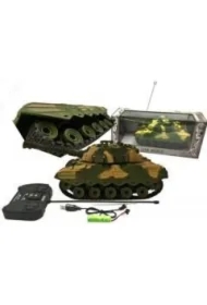 Czołg R/C ze światłem i dźwiękiem zielony