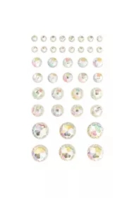 Kryształki samoprzylepne opal