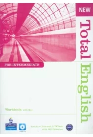 New Total English Pre-Intermediate Workbook with CD