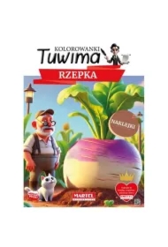 Kolorowanki Tuwima z naklejkami Rzepka