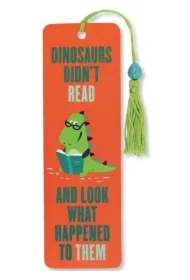 Zakładka do książki Dinozaury nie czytały