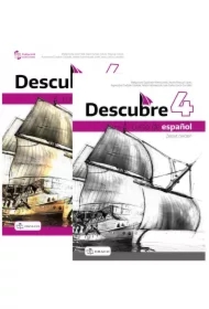 Pakiet Descubre 4. Curso de español: Podręcznik + nagrania online, Zeszyt ćwiczeń do języka hiszpańskiego