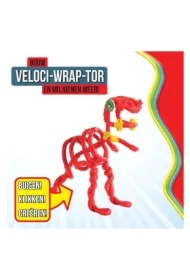  Patyczki konstrukcyjne miękkie dinozaur 34el