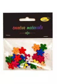 Guziki ozdobne Kwiatki 15mm