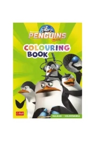 Pingwiny z Madagaskaru. Kolorowanka. Malbuch