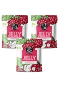 Żelki owocowe o smaku maliny Zestaw