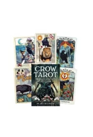 Crow Tarot, karty do wróżenia, edycja kieszonkowa