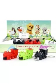 Brelok lokomotywa światło dźwięk MIX