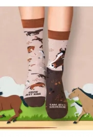 Skarpety konie 36-40