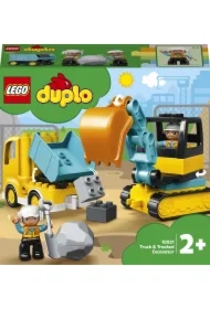 LEGO DUPLO Ciężarówka i koparka gąsienicowa 10931