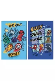 Notes A7/30K z poddrukiem Spider man (16 szt)