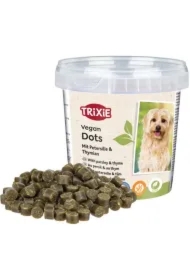 Vegan Soft Snack Dots, przysmak, dla psa, z pietruszką i tymiankiem