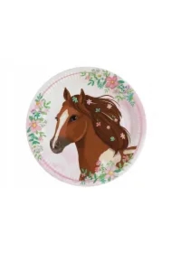 Talerze owalne papierowe 23cm 8 szt