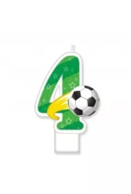 Świeczka urodzinowa 4 Piłka