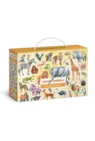 Puzzle 200 el. Montessori Safari animals