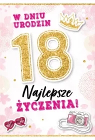 Karnet Urodziny 18