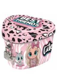 Skarbonka z kłódką serce Best Friends 10