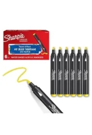 Markery akrylowe żółte