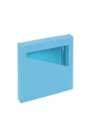 Notes A6 z długopisem błękitny w pudełku